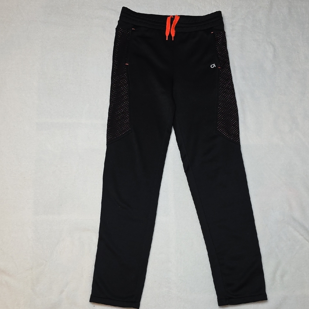 GAP Black Joggers with Orange Detail